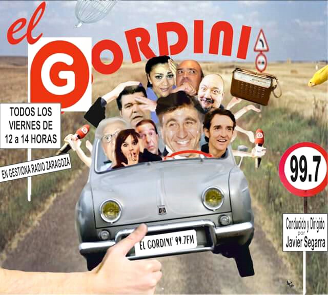 Cartel de El Gordini · Gestiona Radio Zaragoza